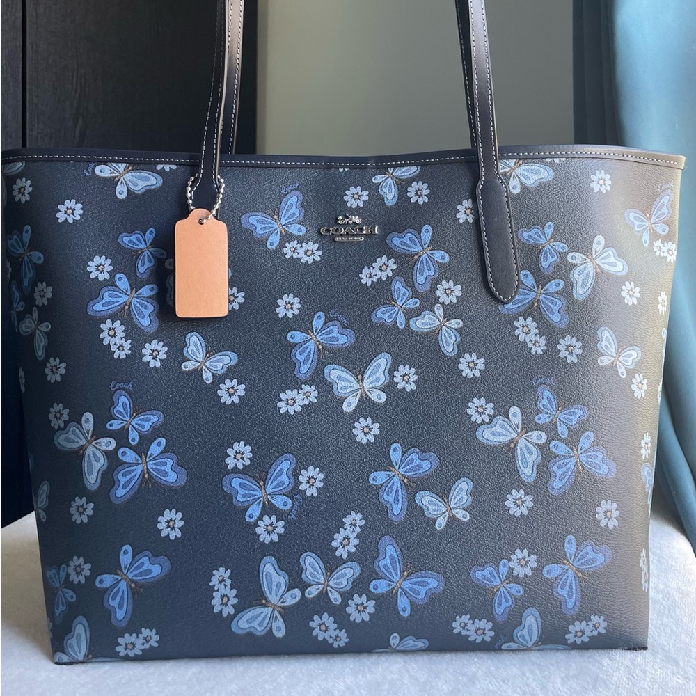 Coach Butterfly City Tote
